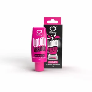 Gel Vibrador L&iacute;quido Beij&aacute;vel &ndash; Liquidi Vibrador Chiclete