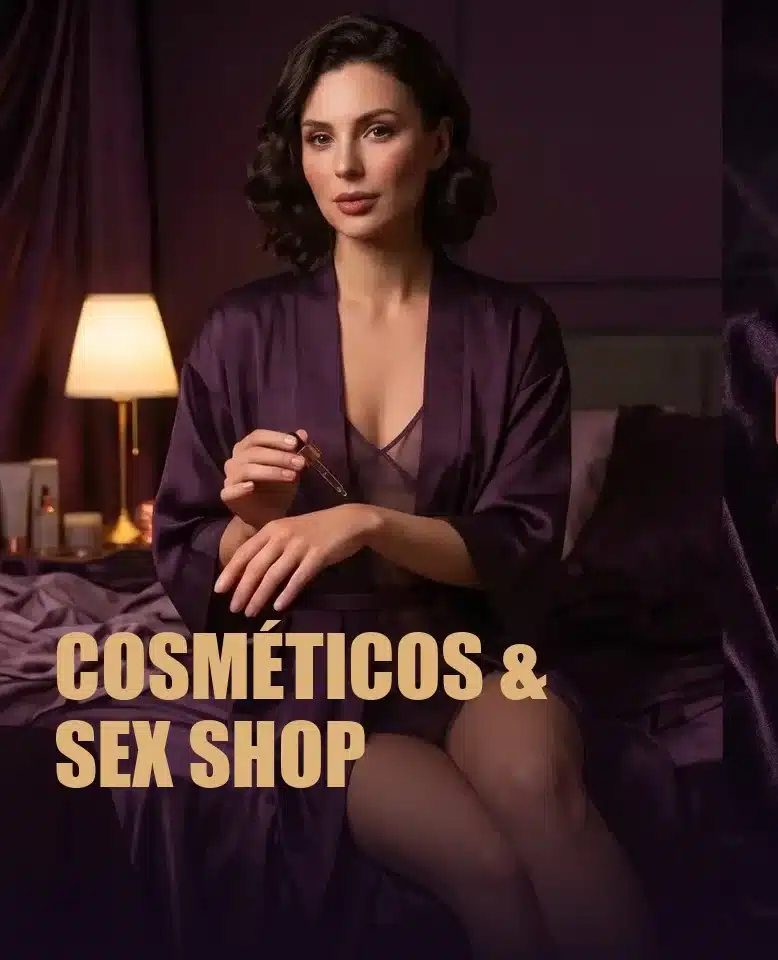 Cosméticos e Sex Shop