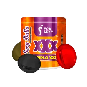 Bolinhas Explosivas Funcionais 3 unidades - Sexy Ball - imagem 2 - Desejo e Cia Sex Shop RJ