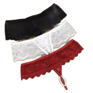 Calcinha Tailandesa                                     VERMELHO - Desejo e Cia Sex Shop RJ