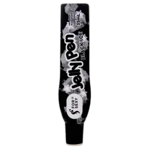 Caneta Comestível Refrescante - Jelly Pen Black Ice - Desejo e Cia Sex Shop RJ