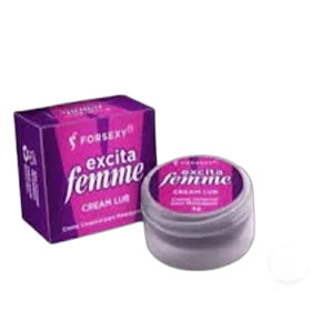 Cream Lub Excitante Feminino - Excita Femme - imagem 2 - Desejo e Cia Sex Shop RJ