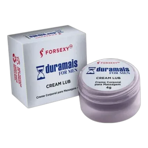 Cream Lub Retardante Masculino - Duramais - Desejo e Cia Sex Shop RJ