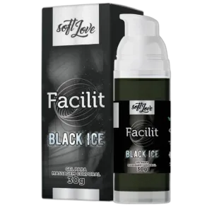 Dessensibilizante Anal - Facilit Black Ice - Desejo e Cia Sex Shop RJ