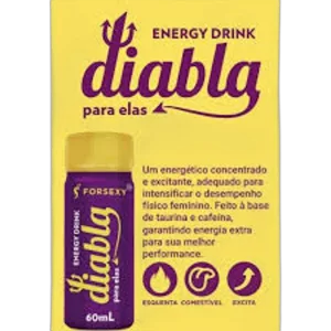 Energy Drink Concentrado Afrodisíaco para Elas - Diabla - imagem 3 - Desejo e Cia Sex Shop RJ
