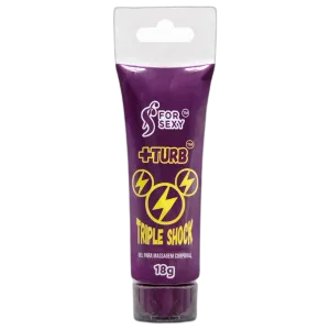 Excitante Feminino - Triple Shock +Turb - Desejo e Cia Sex Shop RJ