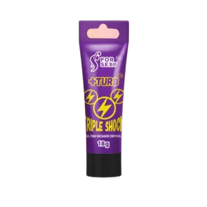 Excitante Feminino - Triple Shock +Turb - imagem 2 - Desejo e Cia Sex Shop RJ