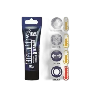 Excitante Masculino Volum&atilde;o - Gigant&atilde;o Xtrahard - imagem 2 - Desejo e Cia Sex Shop RJ