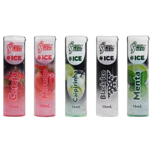 Gel Comestível Sabores Refrescantes 15ml - ICE - Desejo e Cia Sex Shop RJ