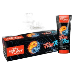Gel Excitante Bifásico - Fire Ice - Desejo e Cia Sex Shop RJ
