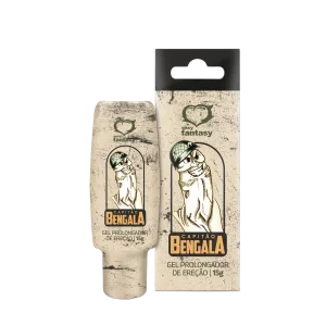 Gel Funcional Prolongador - Capitão Bengala - Desejo e Cia Sex Shop RJ