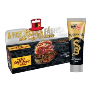 Gel "Pomada Chinesa" - Dragon Fire - Desejo e Cia Sex Shop RJ
