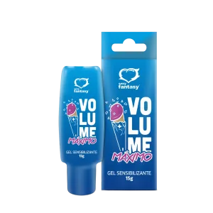 Gel Potencializador - Volume Máximo - Desejo e Cia Sex Shop RJ