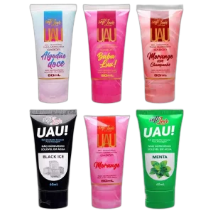 Lubrificante Aromas - UAU - Desejo e Cia Sex Shop RJ