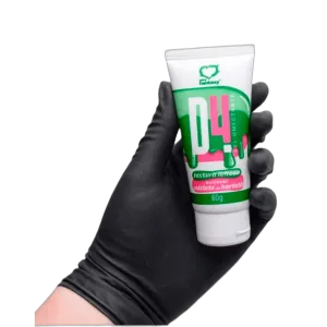 Lubrificante Beijável - D4 Chiclete de Hortelã - imagem 2 - Desejo e Cia Sex Shop RJ
