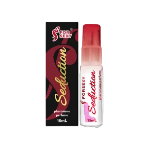 Perfume com Feromônio - Seduction - Desejo e Cia Sex Shop RJ