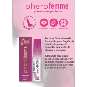 Perfume Feminino de Feromônio - Phero Femme - imagem 2 - Desejo e Cia Sex Shop RJ