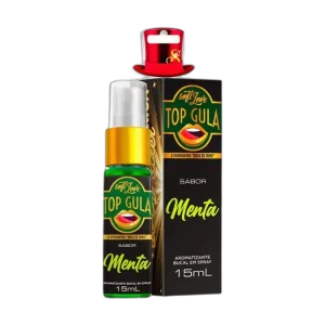 Spray Aromatizante Bucal - Top Gula - imagem 2 - Desejo e Cia Sex Shop RJ