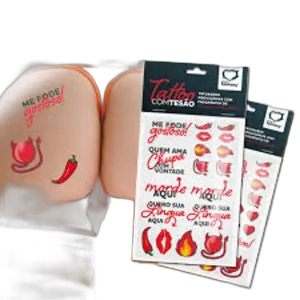 Tatuagens Provisórias com Fragrância de Baunilha Afrodisíaca - Tattoo com Prazer - imagem 4 - Desejo e Cia Sex Shop RJ